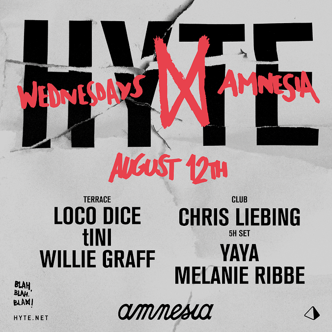 HYTE Ibiza announce Free Pre-Party this week at Tantra