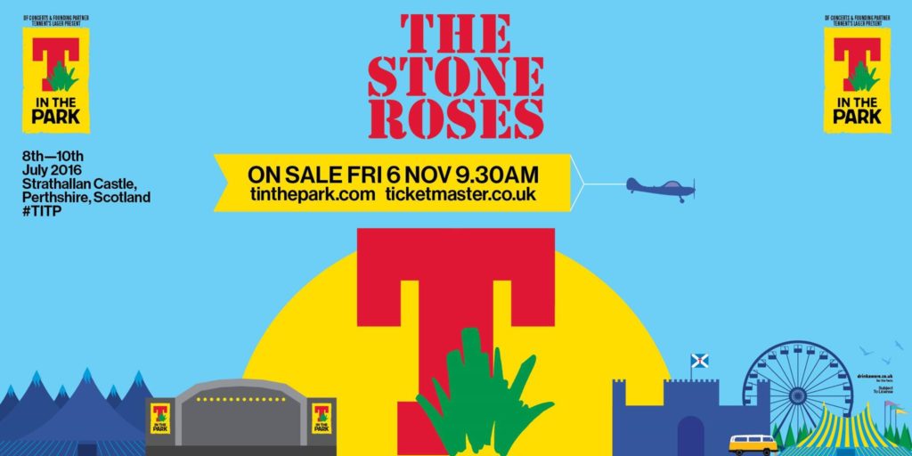 The Stone Roses T in the Park 2016