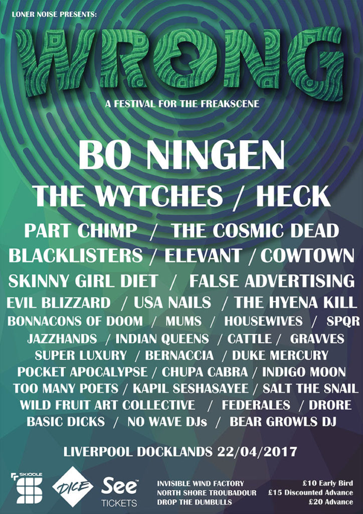 WRONG Festival - A Festival For The Freak Scene