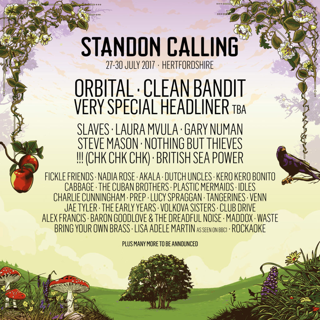 Orbital and Clean Bandit lead first wave of acts for Standon Calling 2017