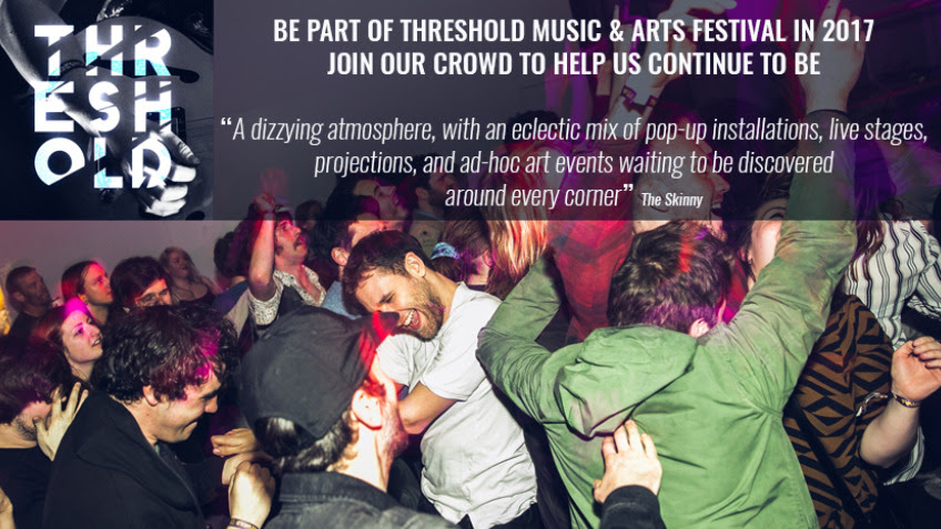Threshold Festival campaign boosted by public support and Arts Council pledge