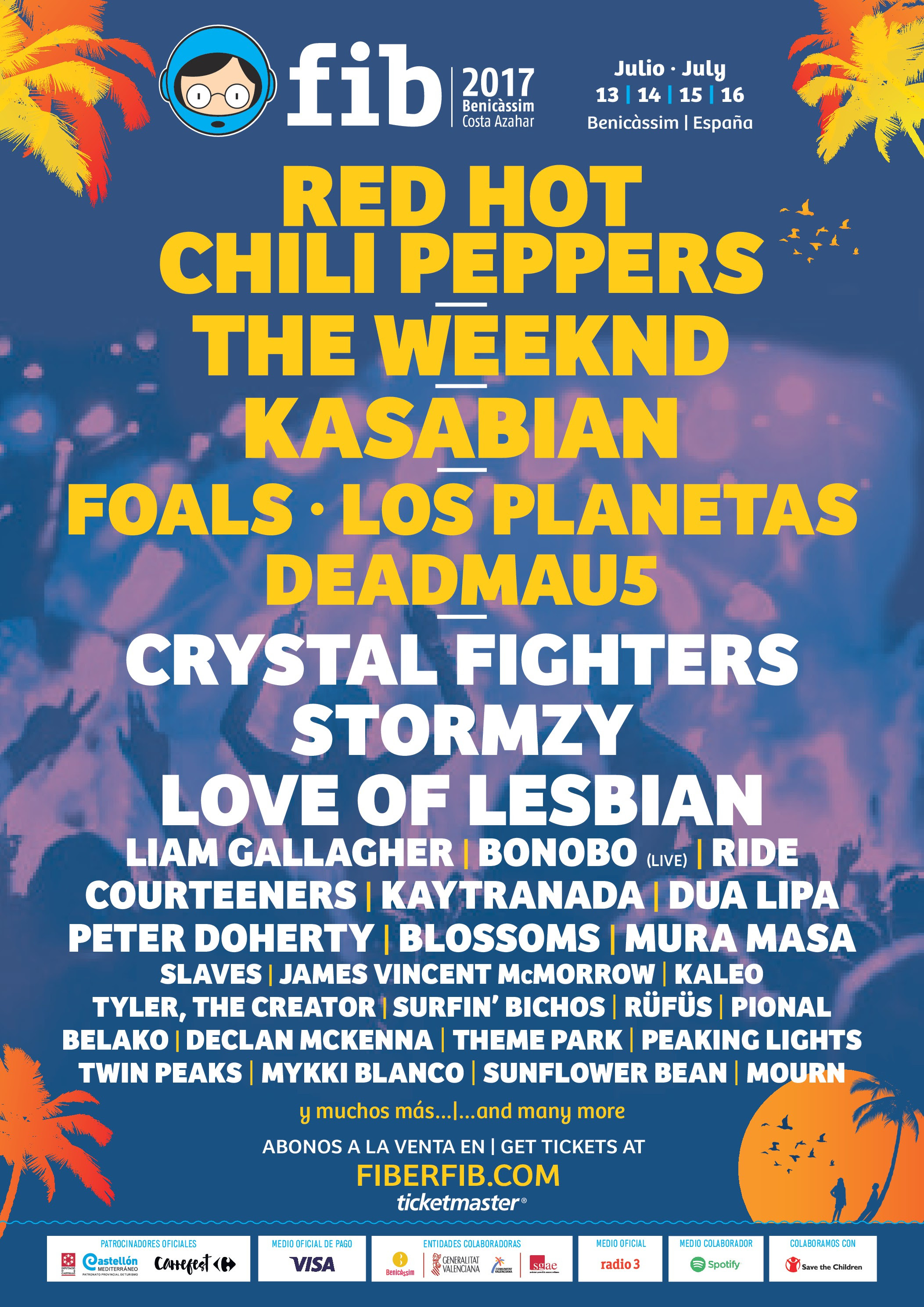 Next Wave Of Acts Announced For FIB Benicàssim 2017
