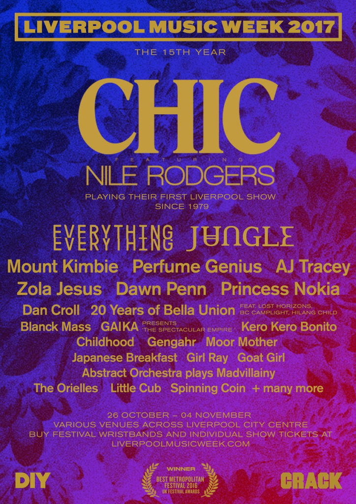 Liverpool Music Week 2017 Announces Everything Everything, Jungle + More
