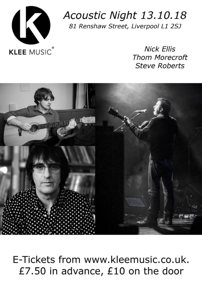 Klee Music Acoustic Night @ 81 Renshaw Street Liverpool