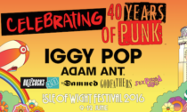 IOW Festival Iggy Pop, Adam Ant, Buzzcocks and more