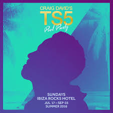 Craig David's TS5 Pool Party Residency Ibiza Rocks Hotel