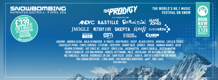 Snowbombing unveils the acts set to play at The Arctic Disco in 2016
