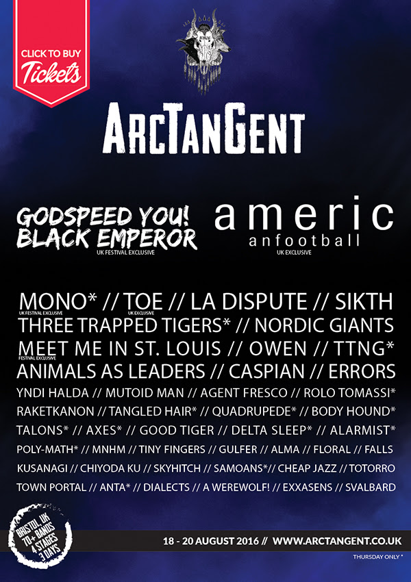 ArcTanGent Festival announces Godspeed You! Black Emperor