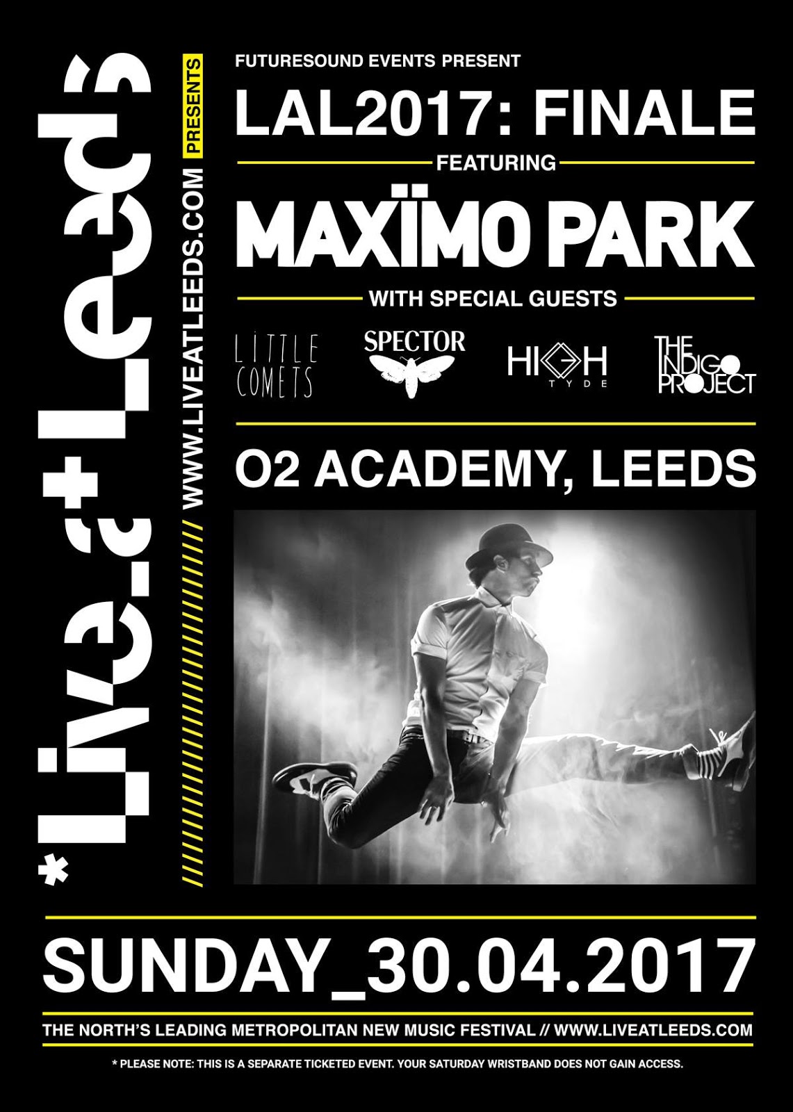 Maximo Park to headline the Live At Leeds