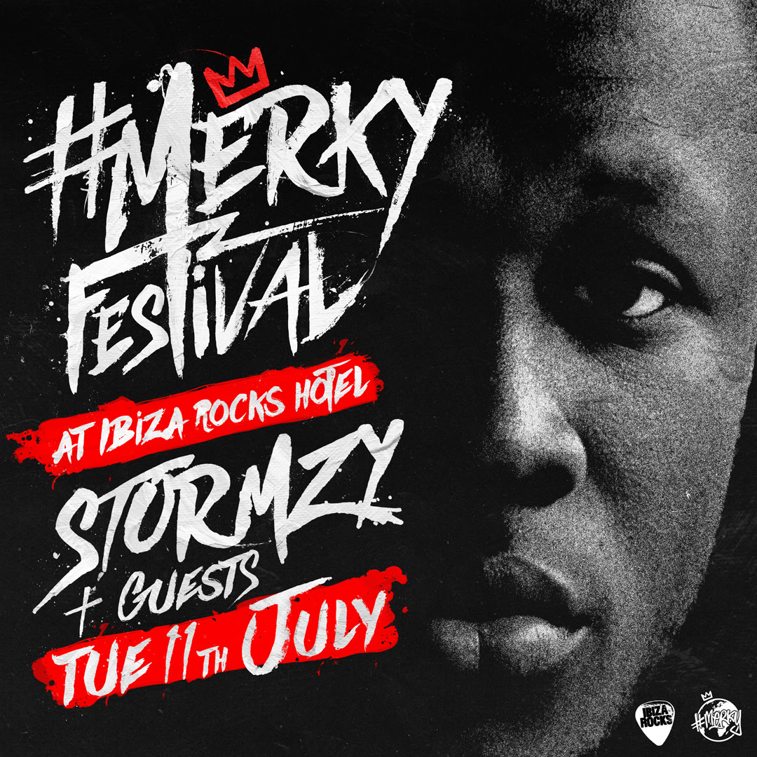 Stormzy takes over for debut day to night, multi stage #Merky Festival at Ibiza Rocks Hotel