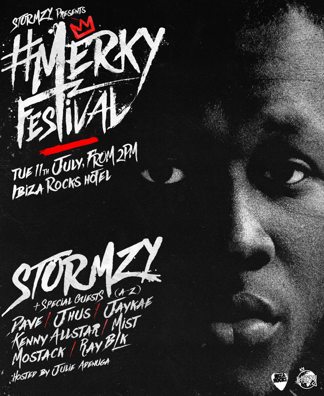 Ibiza rocks reveals its first Grime festival #Merky Full Line Up