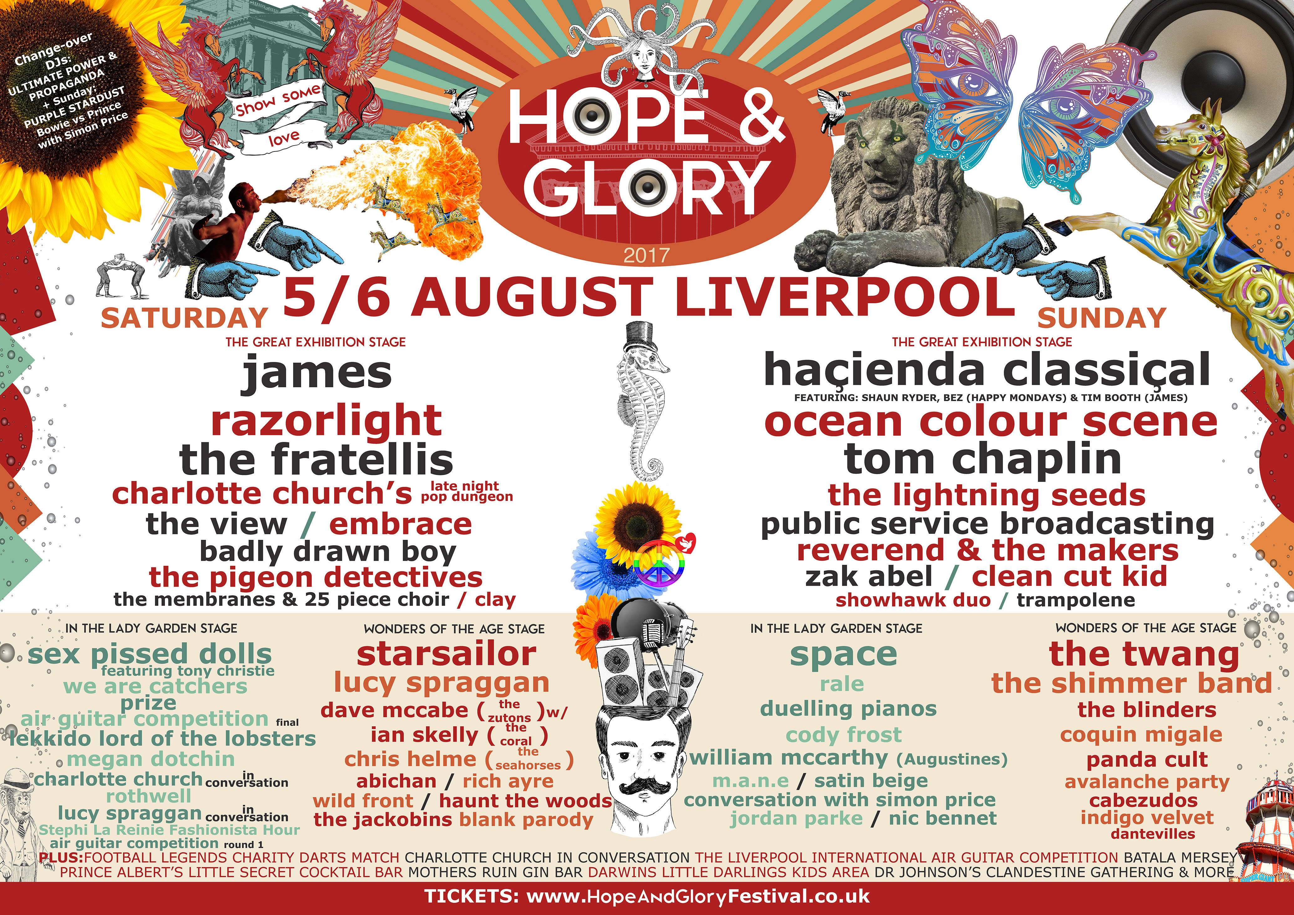 Liverpool's Hope & Glory Festival: spectacular full lineup revealed