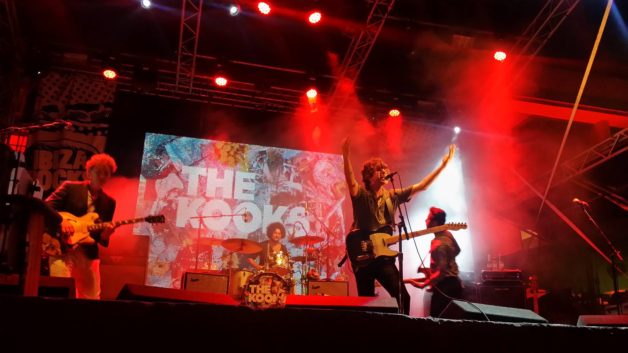 The Kooks at Ibiza Rocks Closing party 2017 - Review