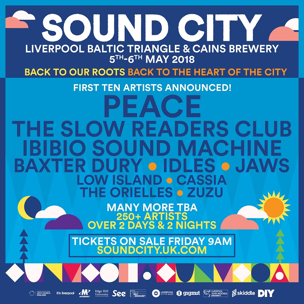 Sound City Liverpool reveal first artists including Peace, Slow Readers Club, Ibibio Sound Machine and more