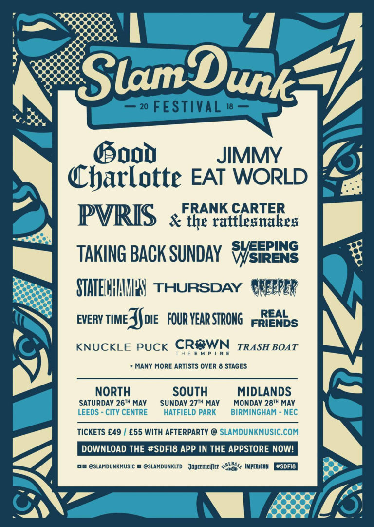Good Charlotte Set To Co-Headline Slam Dunk Festival 2018