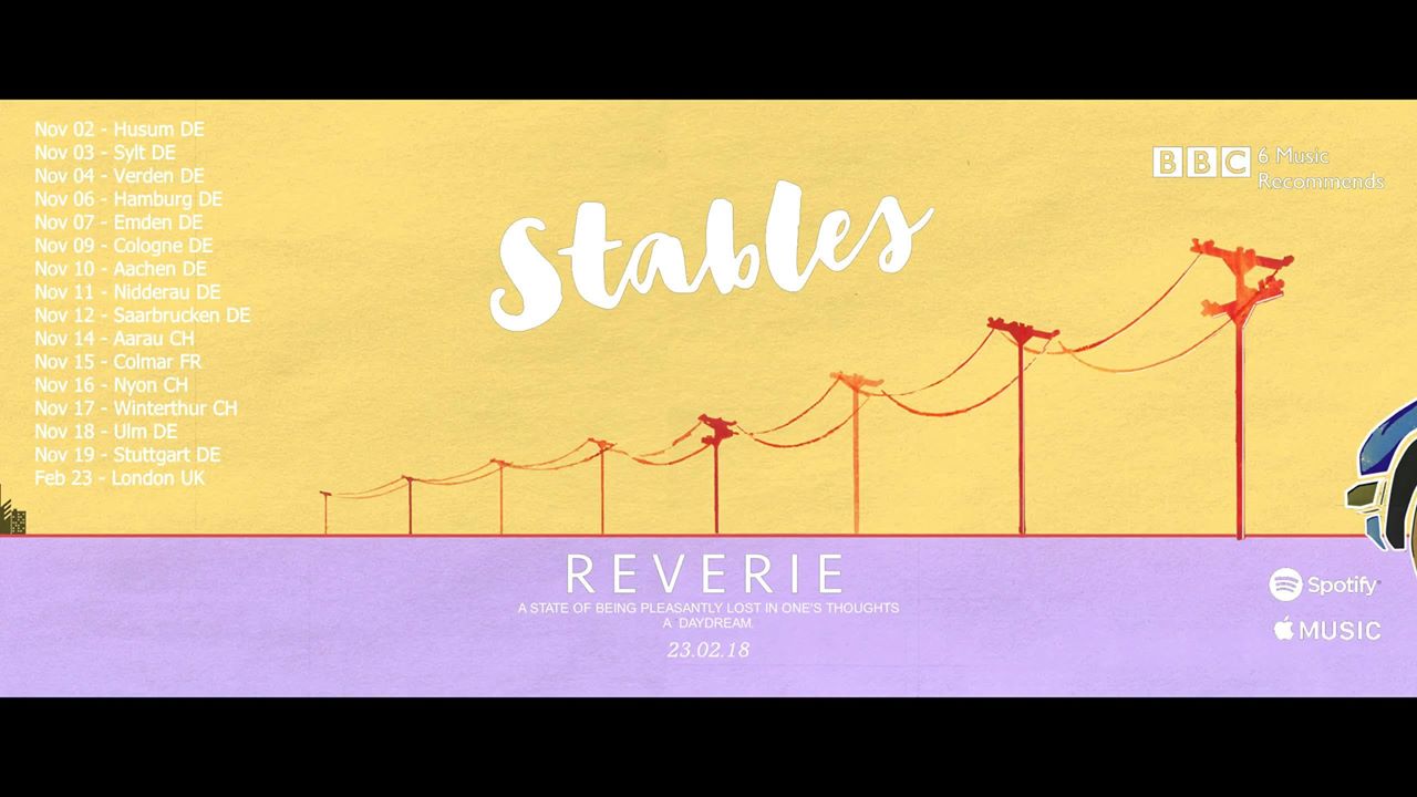 Stables announce the release of their second studio album ‘Reverie’