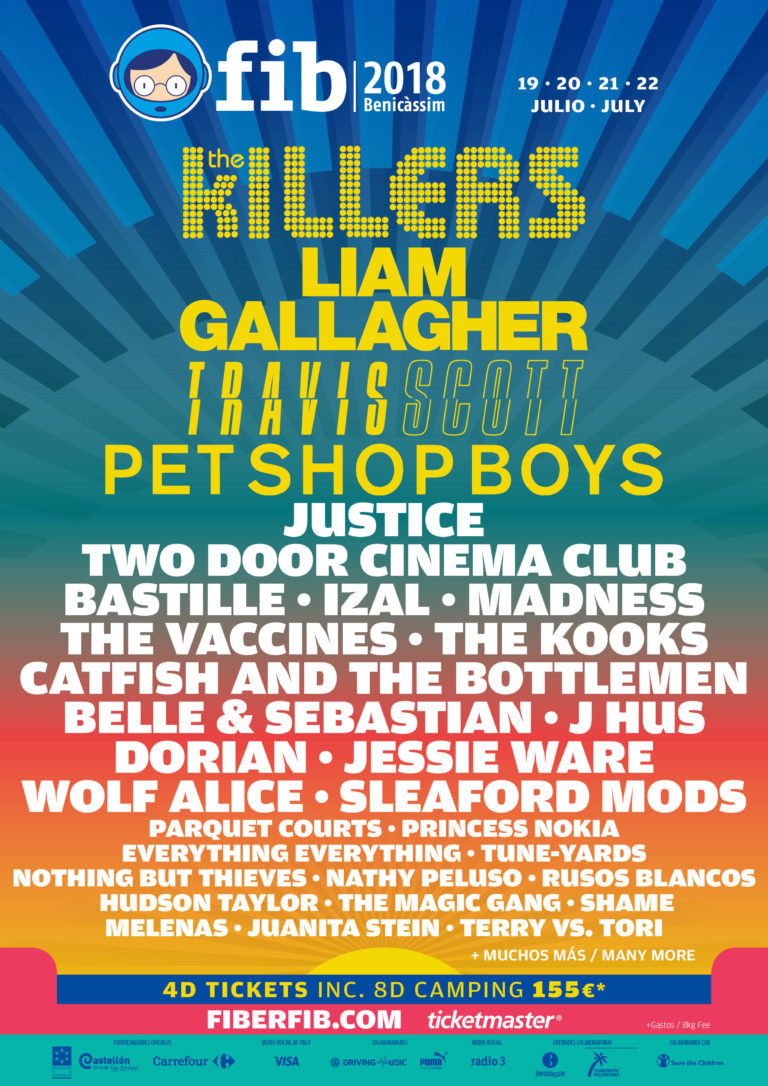 Benicàssim Festival announce Pet Shop Boys and many more