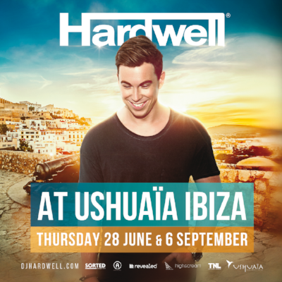 Ushuaia​ Ibiza release the official two dates for Hardwell shows this season