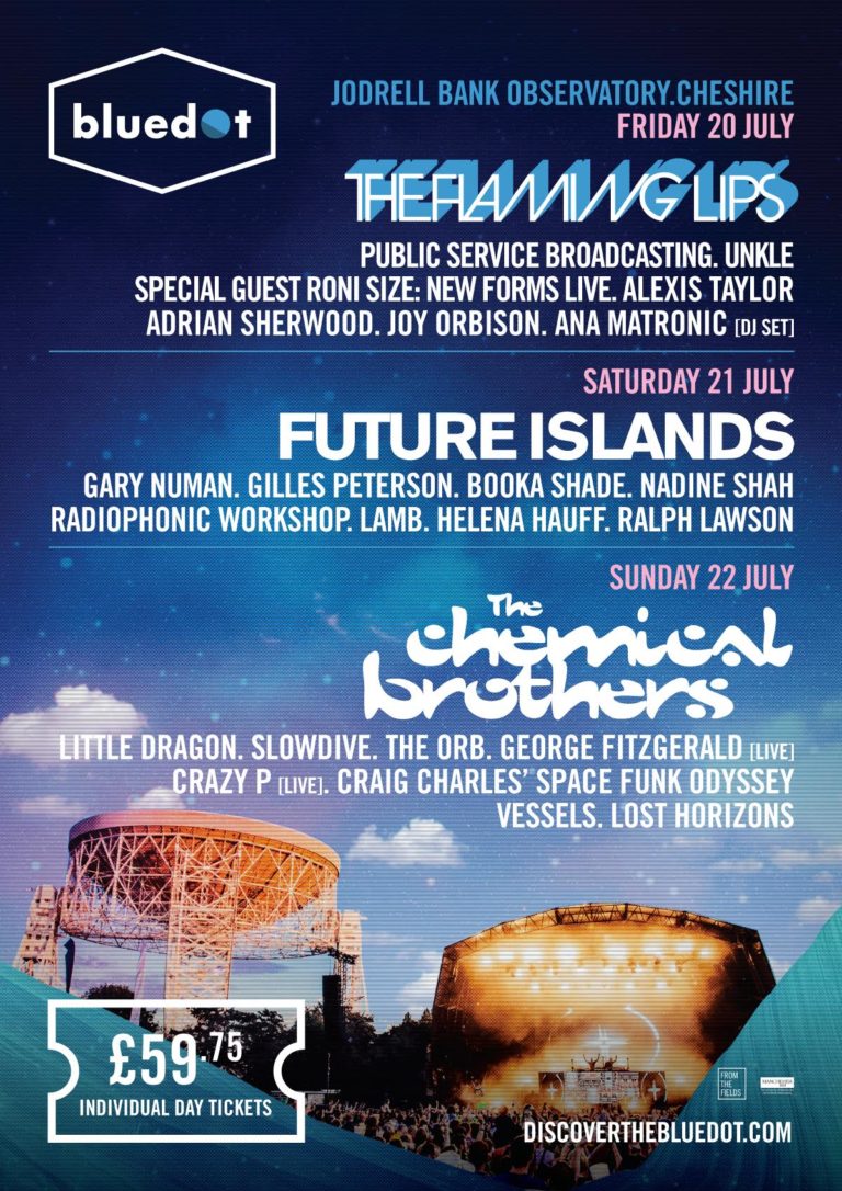 Bluedot Festival 2018 announce day splits and launch day tickets