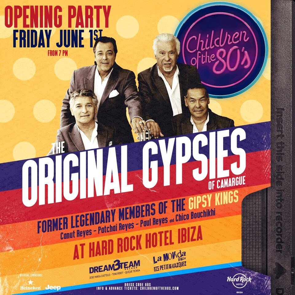 Hard Rock Hotel Ibiza launches the ‘Children of the 80's’ opening party