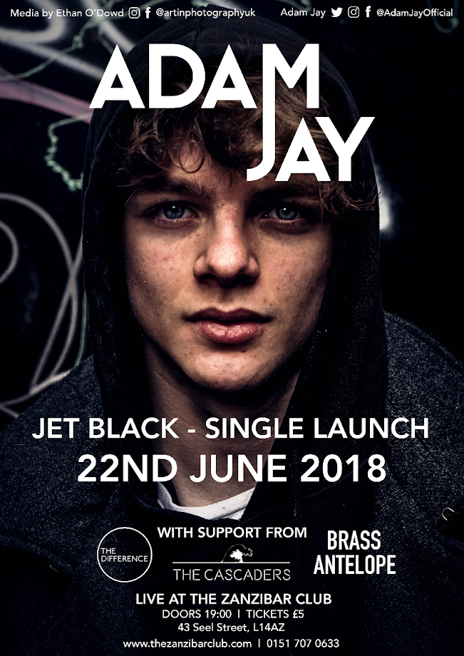 Adam Jay to support James Kennedy on his solo tour