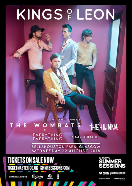The Hunna, Everything Everything and Isaac Gracie announced for Glasgow Summer Sessions