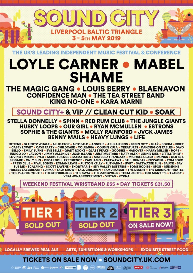 Sound City 2019 - main wave of names - FINAL