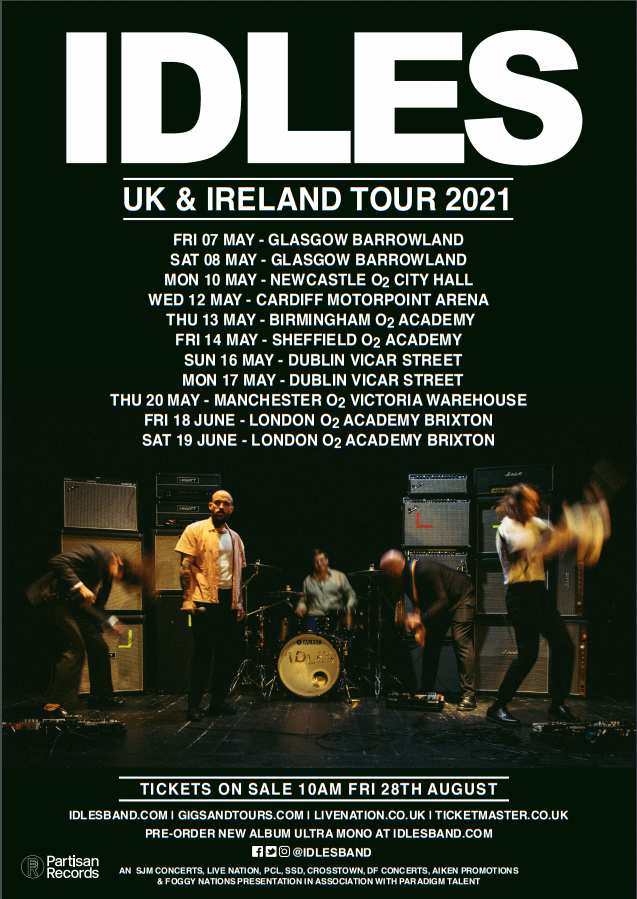idles uk tour dates