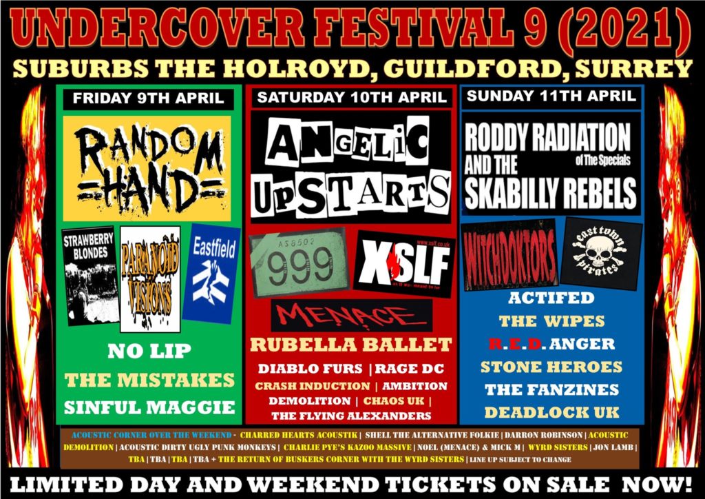 undercover festival 2021 line up poster