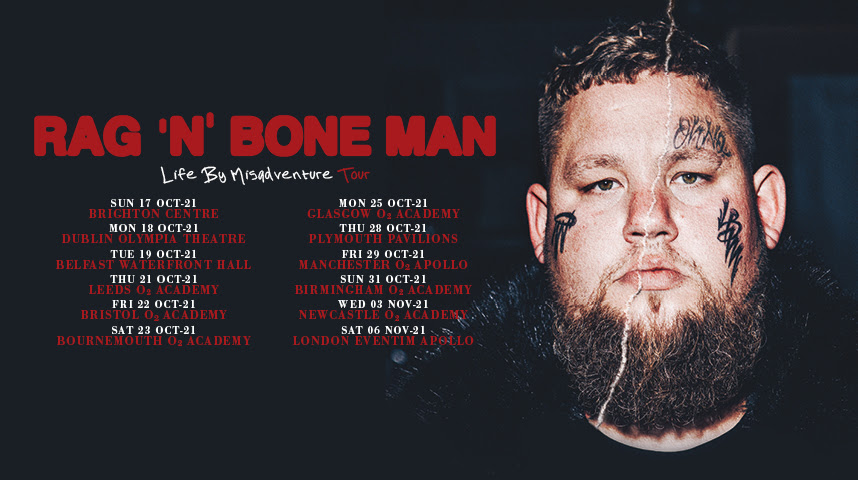 Rag‘n’Bone Man with tour dates