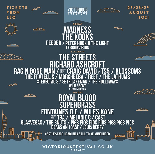 Victorious Festival 2021 line up