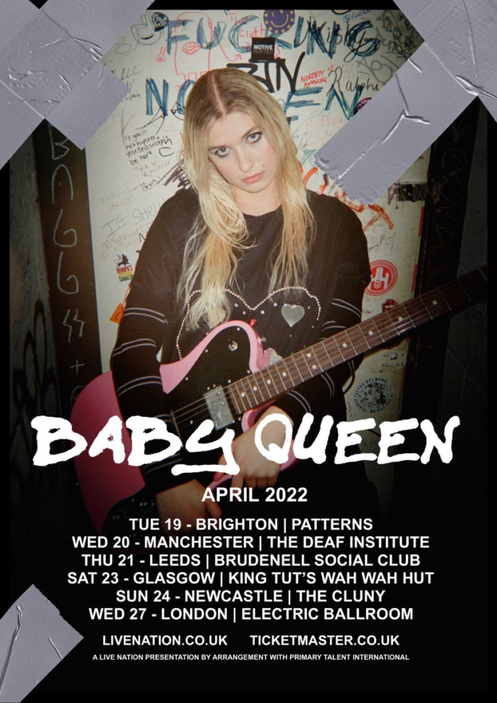 baby queen tour date poster