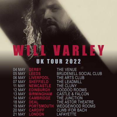 Will Varley UK tour poster 2022