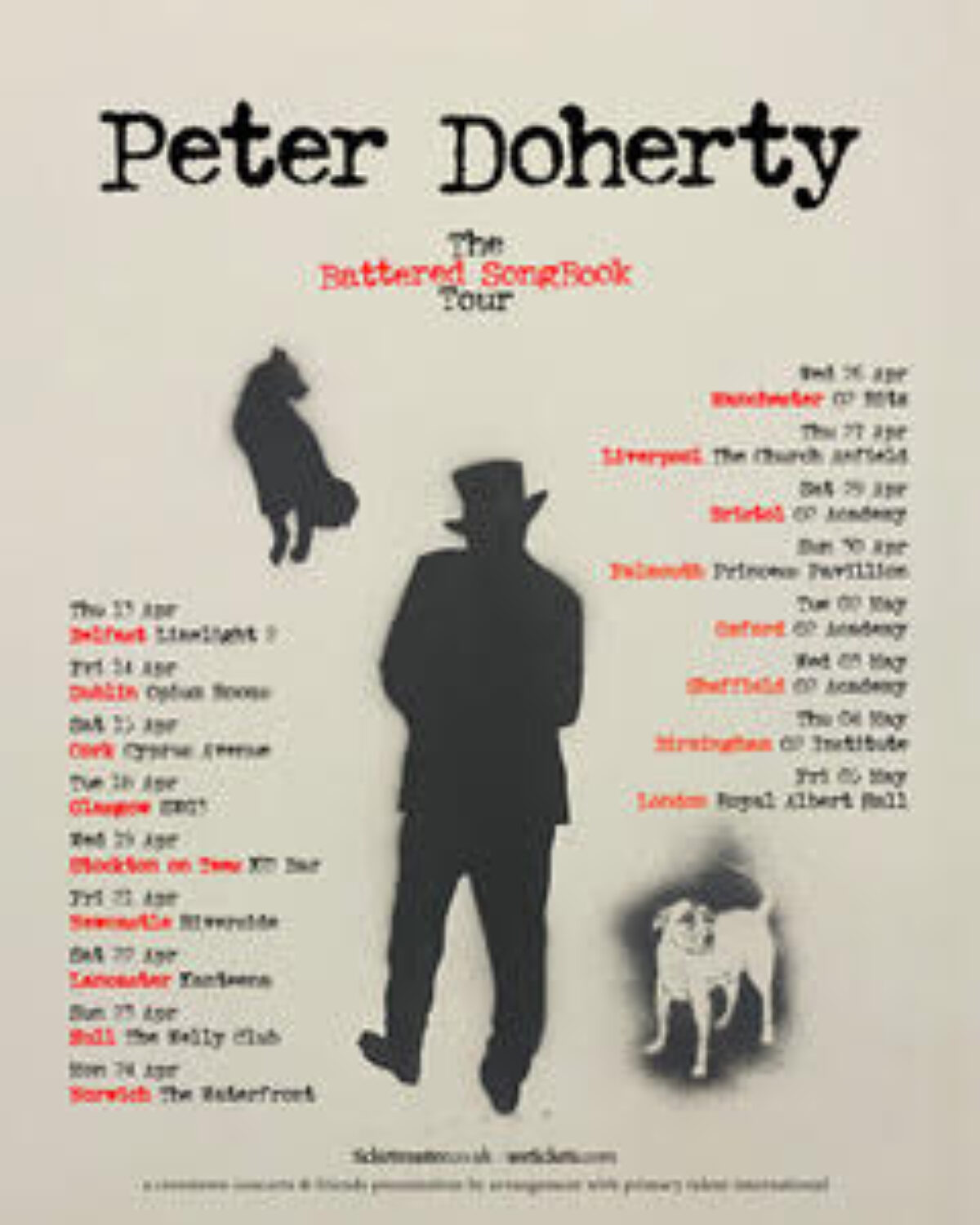 Peter Doherty - The Battered Songbook Tour 2023
