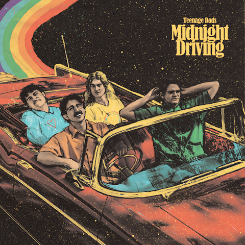 Teenage dads album cover for midnight driving