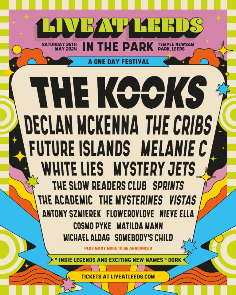 Live At Leeds: In The Park line up poster for 2024