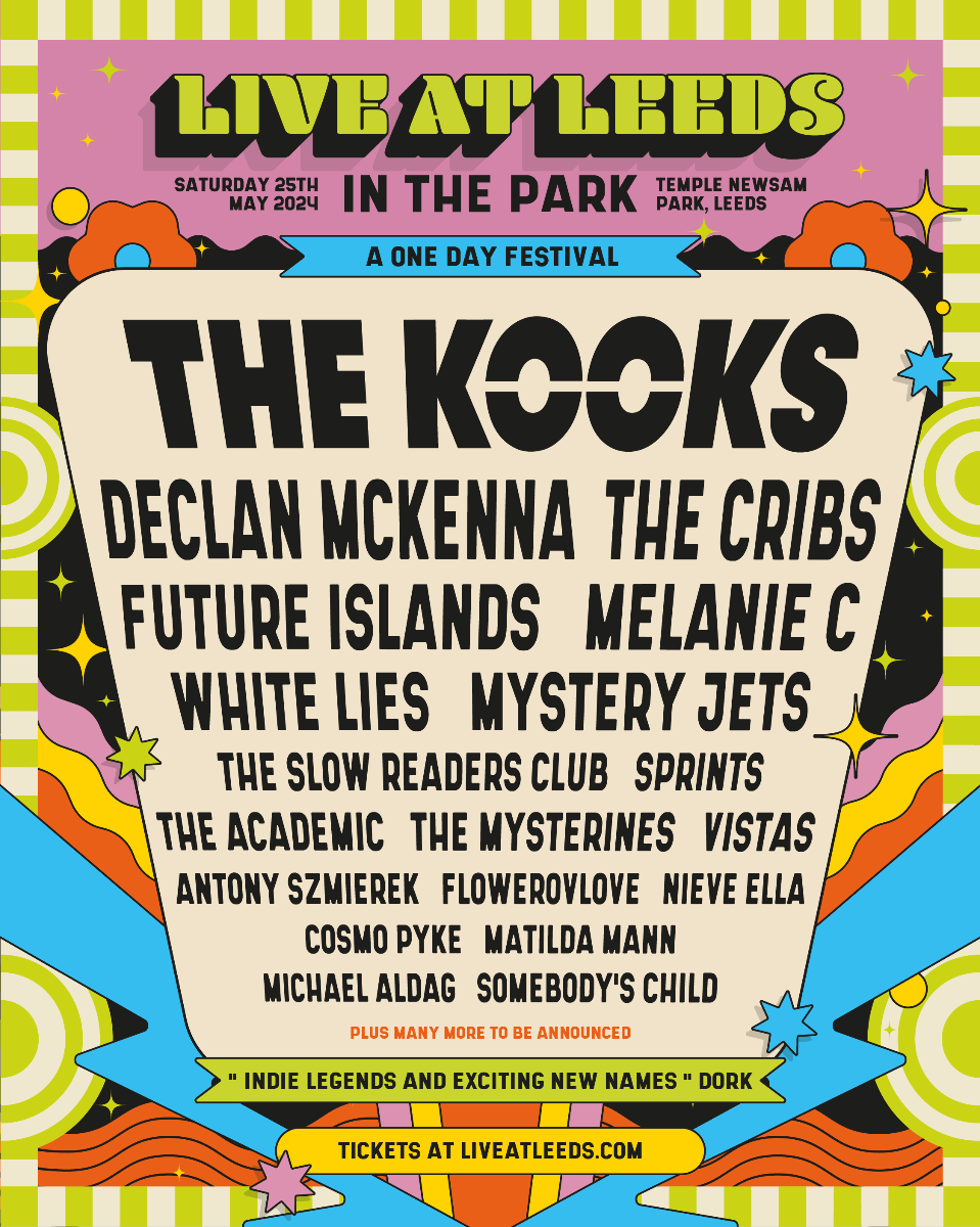 Live At Leeds: In The Park line up poster for 2024