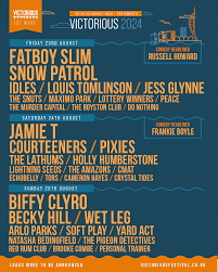 Line up poster for Victorious Festival 2024
