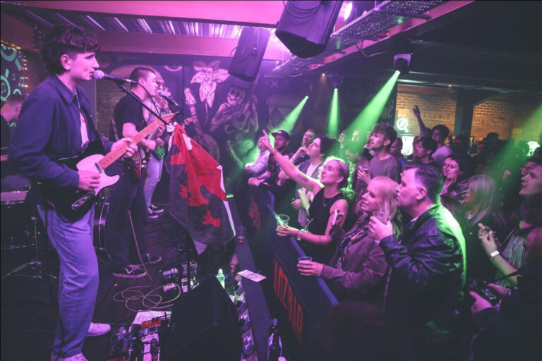 Photo of a gig in heebie jeebies liverpool for soundcity