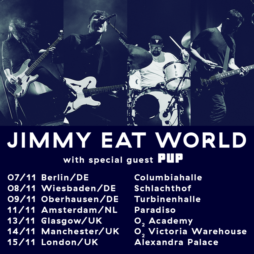 Jimmy eat world tour date poster