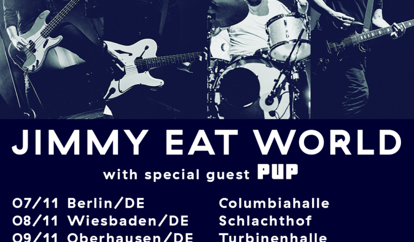 Jimmy eat world tour date poster