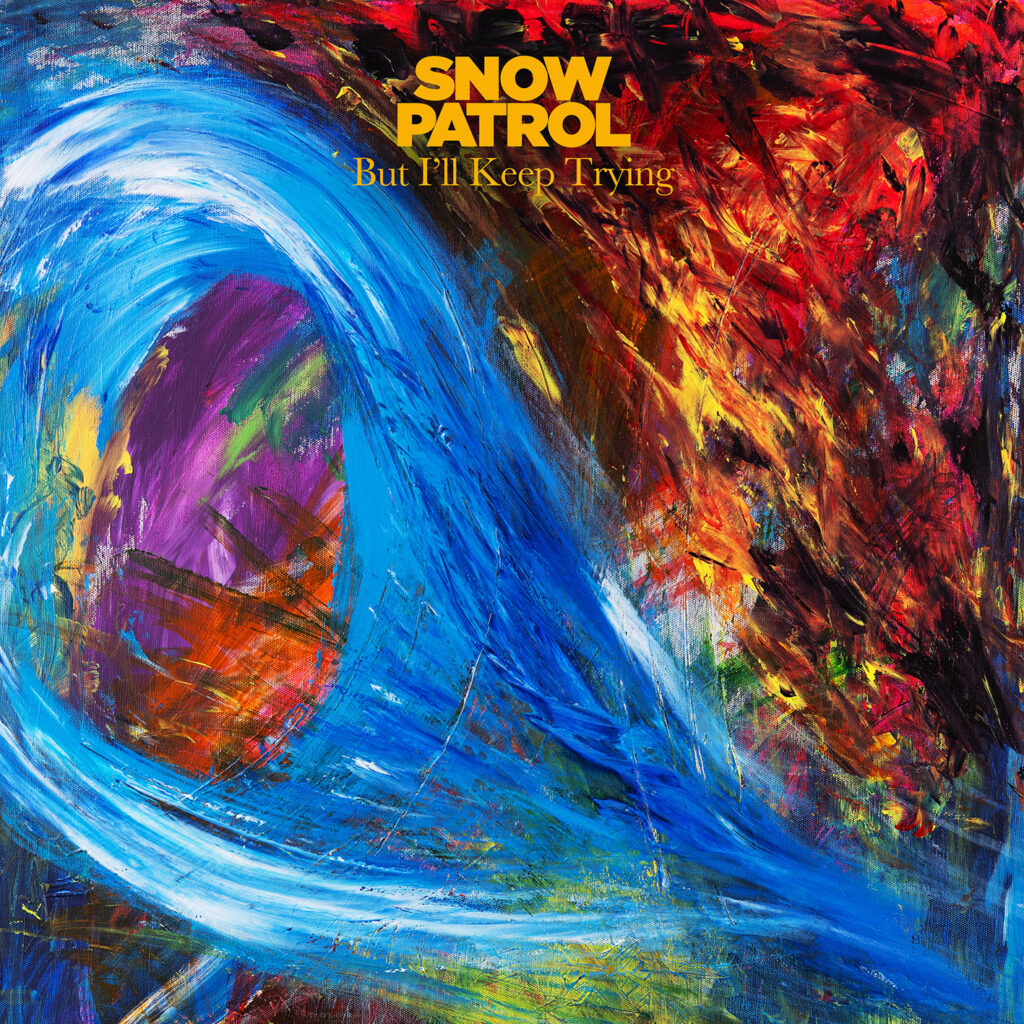 The cover art for Snow Patrol's new album but i'll keep trying