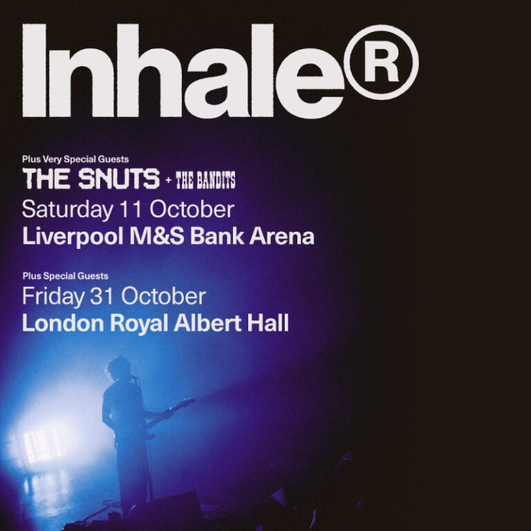 Inhaler liverpool M&S bank arena tour poster