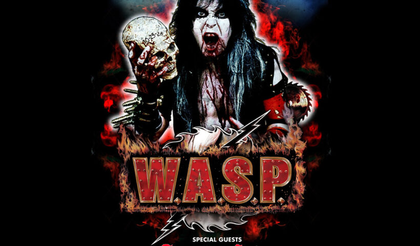 W.A.S.P. tour poster with dates