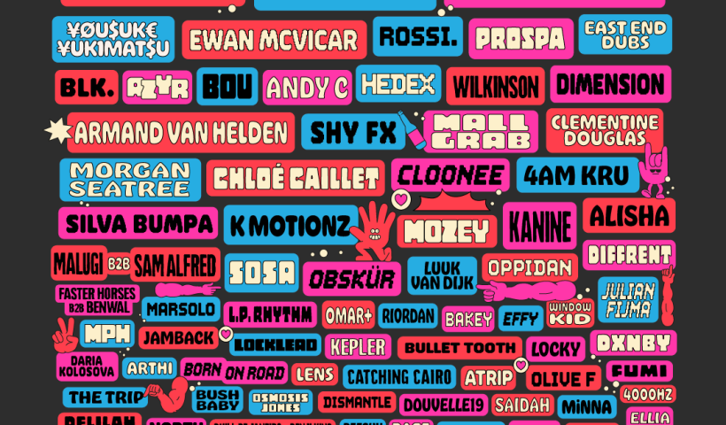 Parklife line up poster