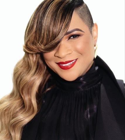 Head and shoulders photograph of singer Gabrielle