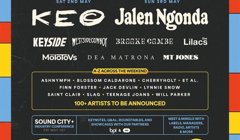 Liverpool sound city 2026 line up poster