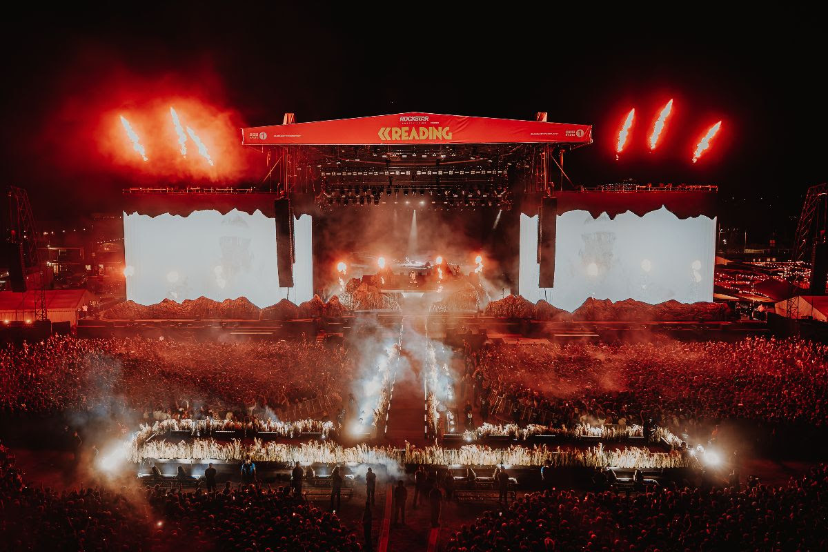 Main stage at Reading festival